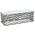 Duchess Coffee Table White & Antique Black